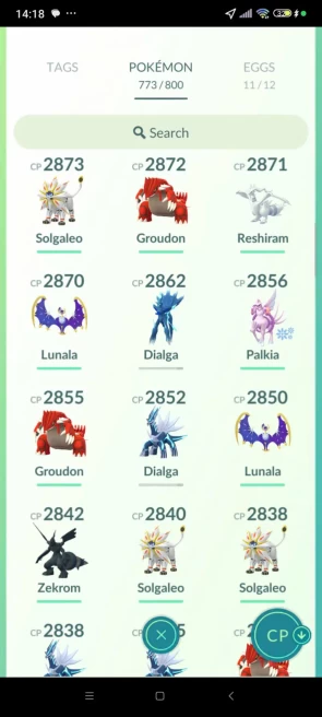 POGO126 | Lv70 | 434 Legendary | 130 Shiny | 69 Perfect IV | 36 Mega Evolutions | 87.5M+ XP