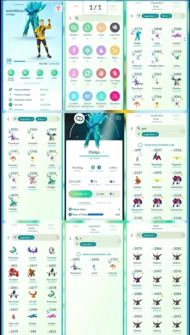 VB14 | Level38 | 231 Legendary | 73 Shiny | Shiny Mewtwo | 16 Shiny Legend | Rayquaza | Galar Zapdos | 2 Hundo 1 Shundo Legend | 38 Mythical | F