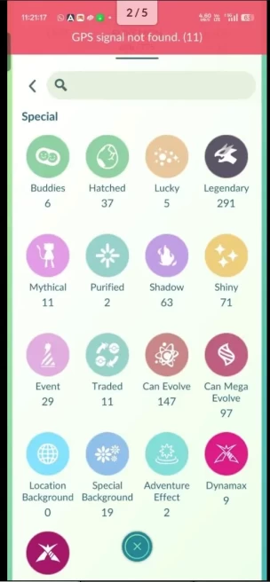 LVL 48 MEWTWO SHINY PRIMAL GROUDON & KYOGRE SHINY SPECIAL BG LUGIA SHINY MEWTWO SHINY GMAX CHARIZARD UPTO CP-2300 71 x SHINY 291 X LEGE