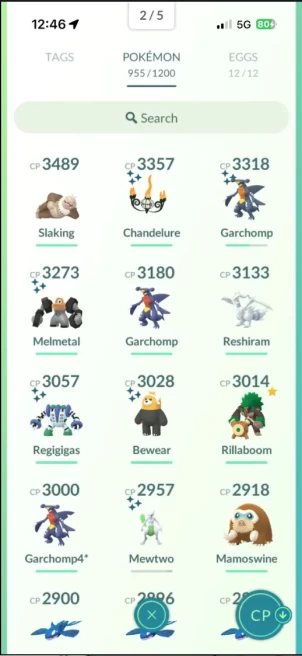 Level 57 ( Instinct) | 955 / 1200 | 223 Legendary | 255 Shiny | Shiny Mewtwo | 40 Perfect IV | 4.6M Stardust | 7 Shiny Legendary | 2018 Account