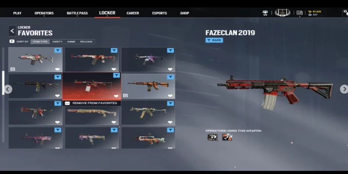 XBOX - UBISOFT / 2X DIAMOND; 32 SAZONALS; 13 UNIVERSALS; 10 ATTACHMENT SKINS; 15 ELITES; 29 E-SPORTS; OLD MMR CHARMS; LVL.827; 61K RENOWN; 4 OL