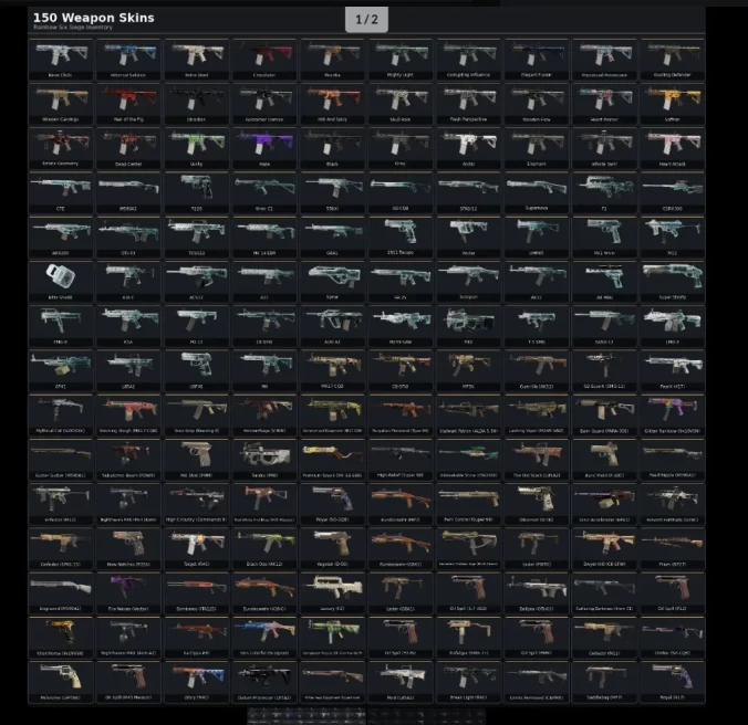 [PC/PSN] | Level 286 | Copper | Champion | 300 Skins | 44xBlack Ice | 3xDust Line | 14xUniversal | 19xSeasonals | (Obsidian) | 1xPro League (Old