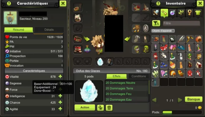 VIP !! SACRI 200/ PANDA 200 (DDG/DOMAKURO/SKINS VIP/PARCHO/Ornements/Titres/5000 Succes) KELEROG !! Jamais Certifie, 100% Safe.