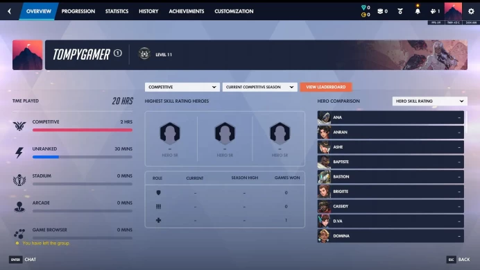 OW345//Overwatch 1 licence Talon Doom skin Sup Platinum 3 PREDICT S3