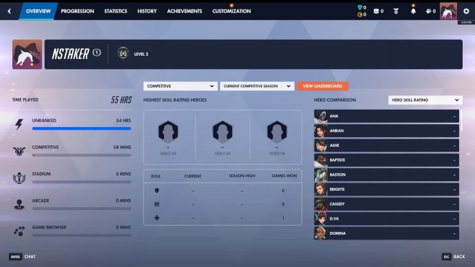 OW350//Overwatch 1 licence Pink Lotus Sym 8-bit Bast Sup Bronze 4 PREDICT S3