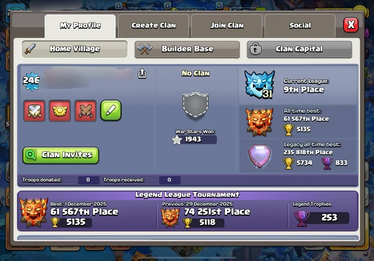 Clash of Clans Accounts for Sale - iGV (iGVault)