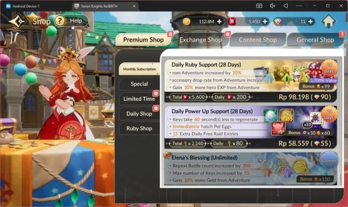 Global |4 EX7(Gelidus TC4,Fai TC3,Juri TC1,Roise)|46TC6(Rudy,Dellons,Aris,Ryan Etc)|5K Ruby|2 LegCost|Blesperm|Netmarble|7KR054B