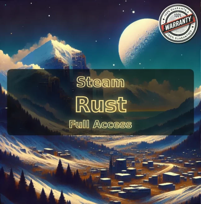 Rust 2000+AFK Hours | Hours [Community RESTRICTIONS Steam | GAME Available without any problems] #LOT-141306