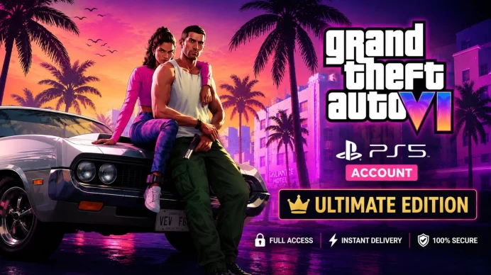 Pre Order Grand Theft Auto VI (GTA 6) ◈ PS5 Account ◈ Ultimate Edition ◈ Full Access ◈ Fast Delivery