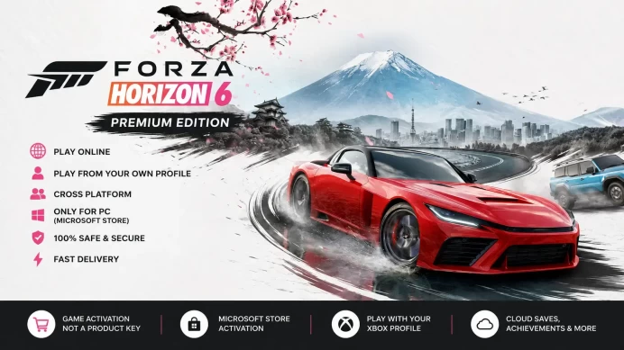 FORZA HORIZON 6 Premium Edition Online ◈ Microsoft Store ◈ Play From Your Own Profile ◈ Cross Platform ◈ Only For PC ◈ 100% Safe ◈ Fast Delivery