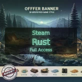Rust 2000+AFK Hours | Hours [Community RESTRICTIONS Steam | GAME Available without any problems] #LOT-141350