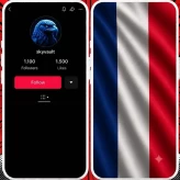 France Registred | 1.100+ Real Followers | 1.500 Real likes | Beta Monetized country | AUTO-DELIVERY