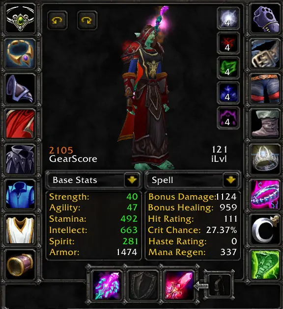 €TBC Spineshatter - Troll Mage 70◆2100 GS BiS PVE◆4/5 T5◆~FULL BiS◆Attuned TK/SSC/MT◆HC5/5◆Alt Hunt 1700 GS◆Tailr 375◆Ench 369