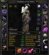 €TBC Dreamscythe - Night Elf Priest 70 ◆SHADOW BEAST 1950 GS◆3/5 T5 + BIS Items◆SSC/TK/HYJAL - ATTUNED◆