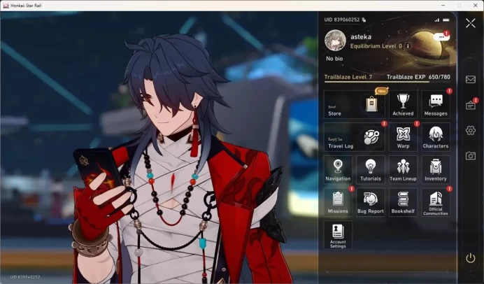 ASIA|TL 7|4 Char Limited [Mortenax Blade,Sparkle,DanHeng Permansor Terrae,Huohuo|Check SS HSR618B