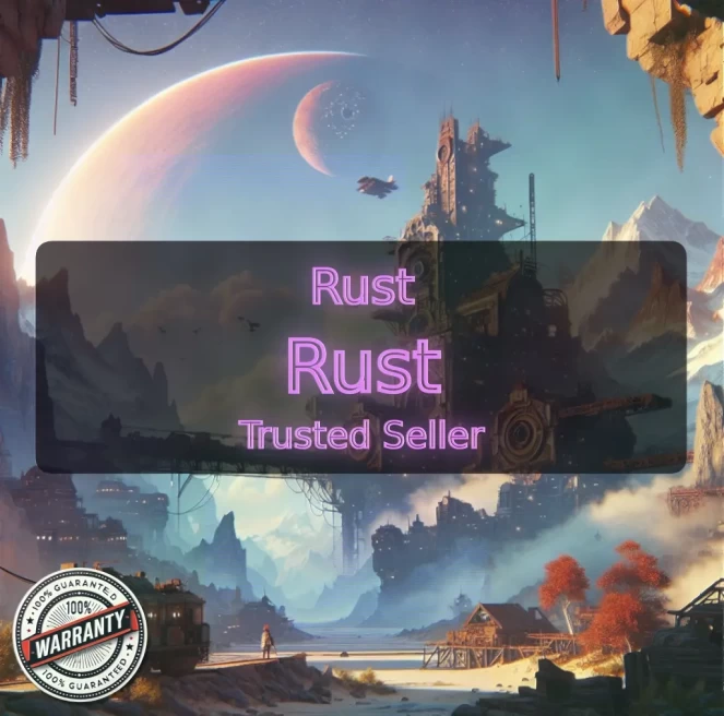 FRESH RUST Account 1200 Hours | REGION FREE #LOT-141364