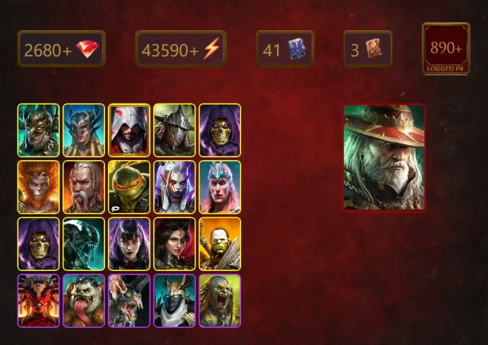 [STARTER]Taras+Heinrik Demondoom+Leminisi+Scyl+Vallaryn the Equalizer+Ezio+Rathalos+Skeletor+Wukong+Michelangelo+Visix+41Epics