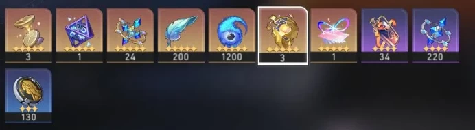 HSR501//Server Europe AR 4 Castorice Evernight Other legendaries Dan Heng: PT Archer Standard legions