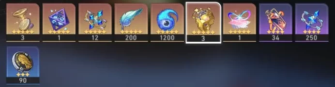 HSR502//Server Europe AR 4 Castorice Hyacine Other legendaries + Golden Companion x3