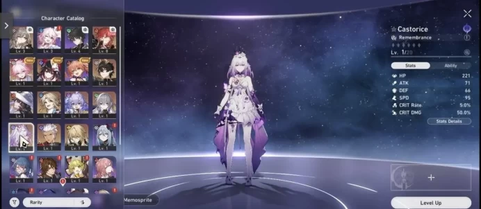 HSR504//AR4 | 5 Evanescia+Castorice+The Dahlia+Archer+Luocha+Sparkle+4x5+2 Golden Spirit