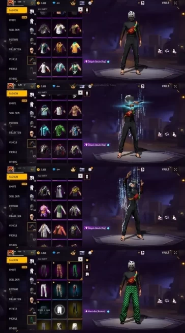 2080 - iOS Android - MENA - Level 63 - 179 Set - 2 Upgrade Gun - Car skin - Old set - Booyah pass