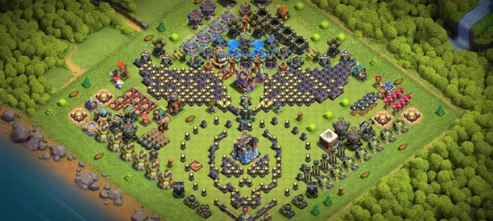 th 18 level 271, hero 95,100,75,50, 16 equipment epic, 0 magic items, 6 hero skin, 2477 war stars, 12044 gems