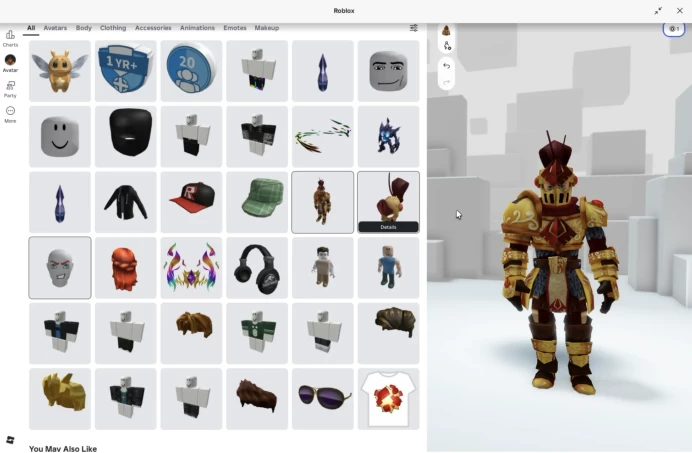 ROBLOX ACCOUNT | 2018 | 20200 R$ TOTAL ROBUX | ELITEGAMEMART
