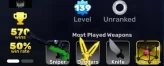 (ROBLOXRIVALS) ROBLOX3812//ACCOUNT WITH RIVALS FAT! /LOTS OF WEAPONS /139 lvl Permafrost Keynais