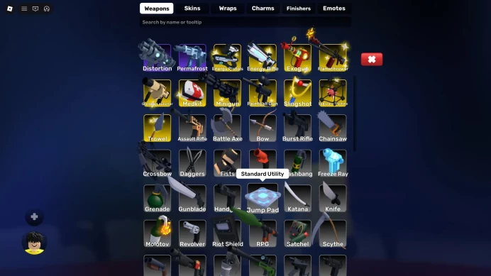 (ROBLOXRIVALS) ROBLOX3827//ACCOUNT WITH 18,000 ROBUX TOTAL /RIVALS 9,000 R $ / 13 PRIME WEAPON / 47 SKINS