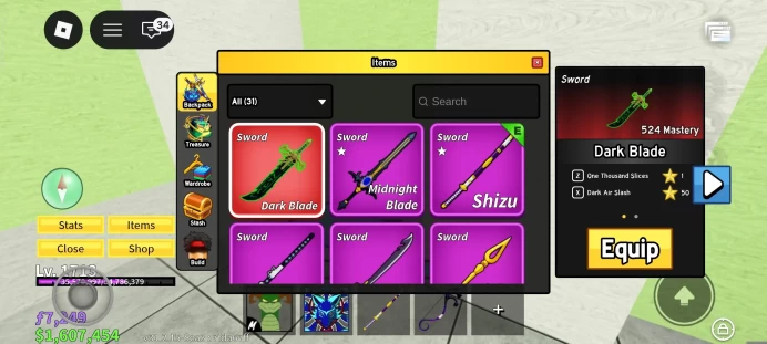 ROBLOX3864//ACCOUNT WITH BF /perm buddha, perm dough, perm tiger/ For a boy, cool, donate, paid/premium, total