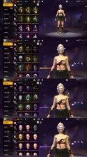 2104 - iOS Android - MENA - Level 65 - 169 Set - 3 Upgrade Gun - Car skin - Old set - Booyah pass - Golden Phantom Girl - Dance entrance - Lambo