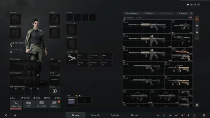 AB87//Arena Breakout Infinite (PC) Level 30 - 28.3M Koens + 33M Stash - 17 Guns