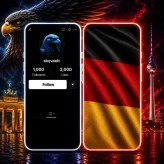 German | 1.000+ Real Followers | 2.000+ Real likes |3,000+ Viral Views+ | Beta | Live Ready | Life Time Warranty