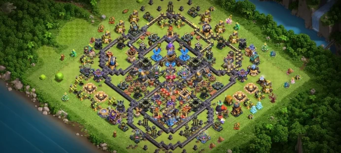 th 18 level222 , hero ,100,105,75 53, 12 equipment epic, 10 magic items, 8 hero skin, 2327 war stars, 1285 gems