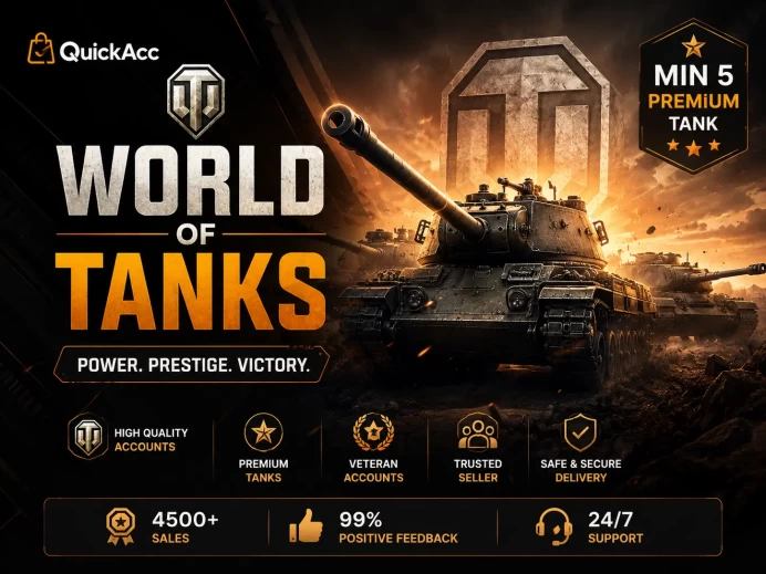 World of Tanks Blitz Account | Rare & Premium Tanks | Full Access | Instant Delivery