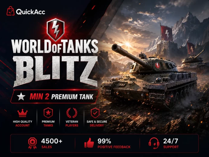 World of Tanks Blitz Account | Rare & Premium Tanks | Full Access | Instant Delivery