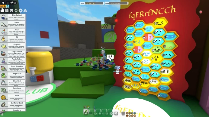 ROBLOX3908//[EXCELLENT ACCOUNT][44 BEES][LEVEL 9][2200+ TICKETS][BLUE HIVE]