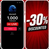 -30% Cheap Discounted Account | 1.000 Real Followers+ Likes and Views |LIVE READY | Instant-Flash- Delivery