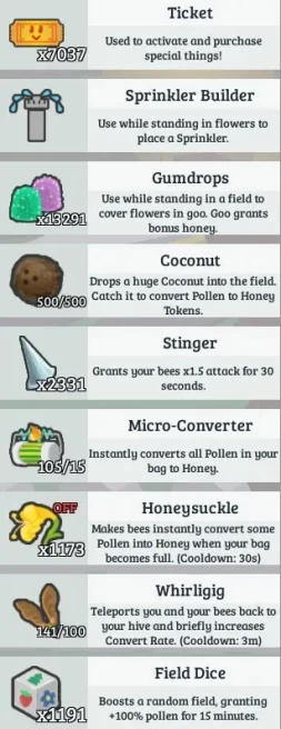 ROBLOX3928//BSS 17 Hive | 50 Bees | 54.8T Honey | 25 Mythic Bees