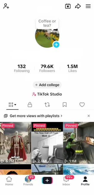 USA Region Account/ 79K Real Followers+1.5M Real Likes Account / Live Stream/ Full Access