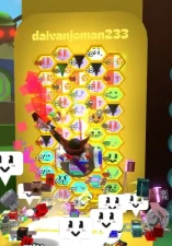 ROBLOX3933//red 20 lvl hive 2qd Balance dark scythe, tide popper digital bee coconut belt, digital bee