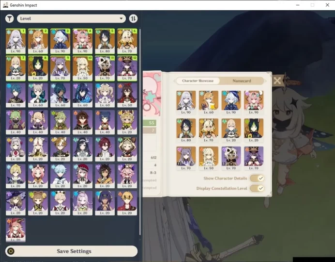 Asia|AR 55|Semi Prem Skirk|6 Limited + 3(*5 Weapon)|(Varesa,Escoffiier)+Sign,Furina,Xianyun,Xilonen|Female MC|Check SS(GI7485)
