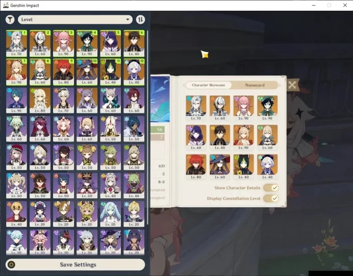 Asia|AR 56|7 Limited + 2(*5 Weapon)|Neuvillette,Shogun,Venti,Arlecchino,Yae Miko,Yoimima,Zhongli|Female MC|Check SS(GI7486)