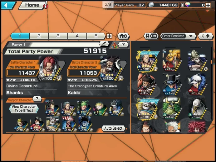 BR491-IOS+Android-Shank v4 Boost 3 50/52+5 Ex(Sabo+Kaido v2+Shank v3+Black Beard)+Support 155%+Good Medal+Broggy Max+King Max+Yasopp Max+Ben Max