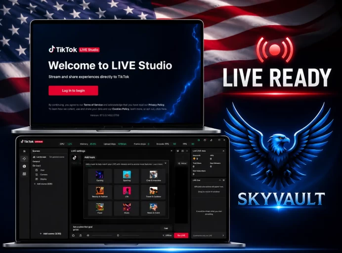 USA | 1.000 Real Followers+ 2k Real Likes+ views | Live Mobile+Live studio | Dashboard in US ($) | Beta Monetized country | INSTANT DELIVERY