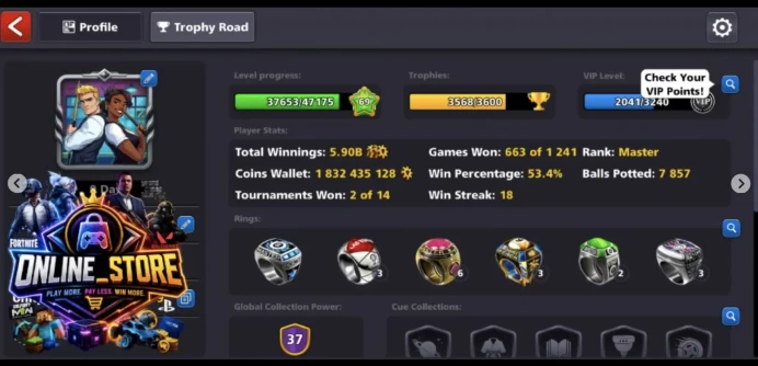 1.8 BILLION | RISING POWER MAX | 37 CCP | MINICLIP