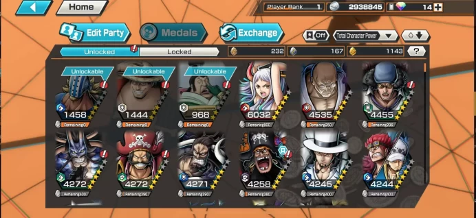 【Global】 9EX St. Ethanbaron V. Nusjuro+Teach-Four Emperors+Lucci+Kid&Law +Yamato+KaidoGreen+KaidoBlue+Roger (Green)+Kuzan+【Gold Fragments】x 1