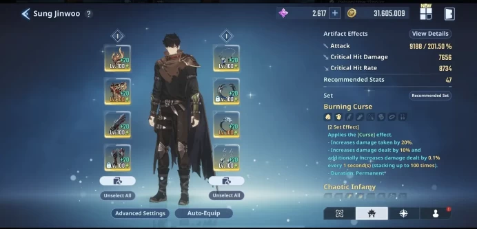 SL56-3: Lv 129 ⸱ 430 SSR ⸱ 3,1M Power Tier 80 ⸱ ATK 63K