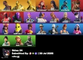[PC/PSN] 24 skins | Travis Scott | Gold Brutus | Gold Midas | The Imagined | Gear Specialist Maya | Slurpentine | Gambit | Deadpool | 100 VB
