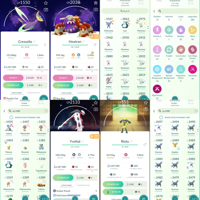 2410 Level 70 SHUNDO Charcadet Shiny Lucky Mewtwo Shiny Primal Groudon